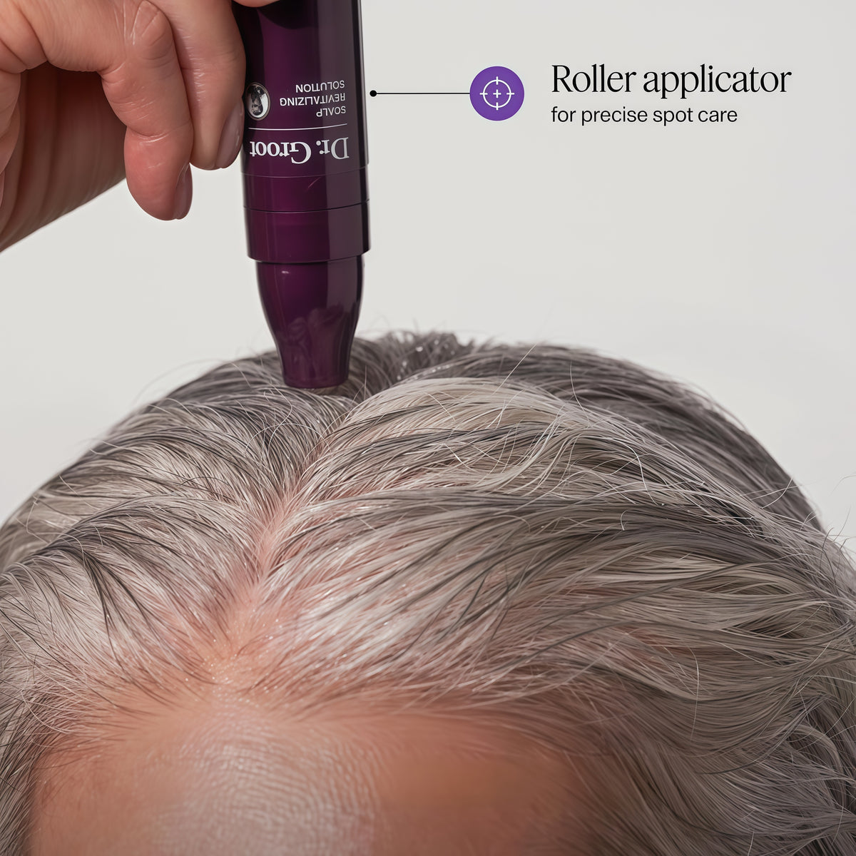 Dr. Groot Award-Winning Hair Thickening Serum for Hair Loss, Thinning Hair, Korean Hair Care, Scalp Treatment, Clinically Tested, Thicker, Reduces Oil, Roll On