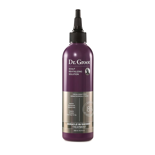 Dr. Groot Miracle in Shower Moisturizing Treatment for Hair Loss, Korean Hair Care Rinse, Rosemary Oil for Smooth, Healthier-Looking Hair in 5 Seconds, Scalp Revitalizing Solution